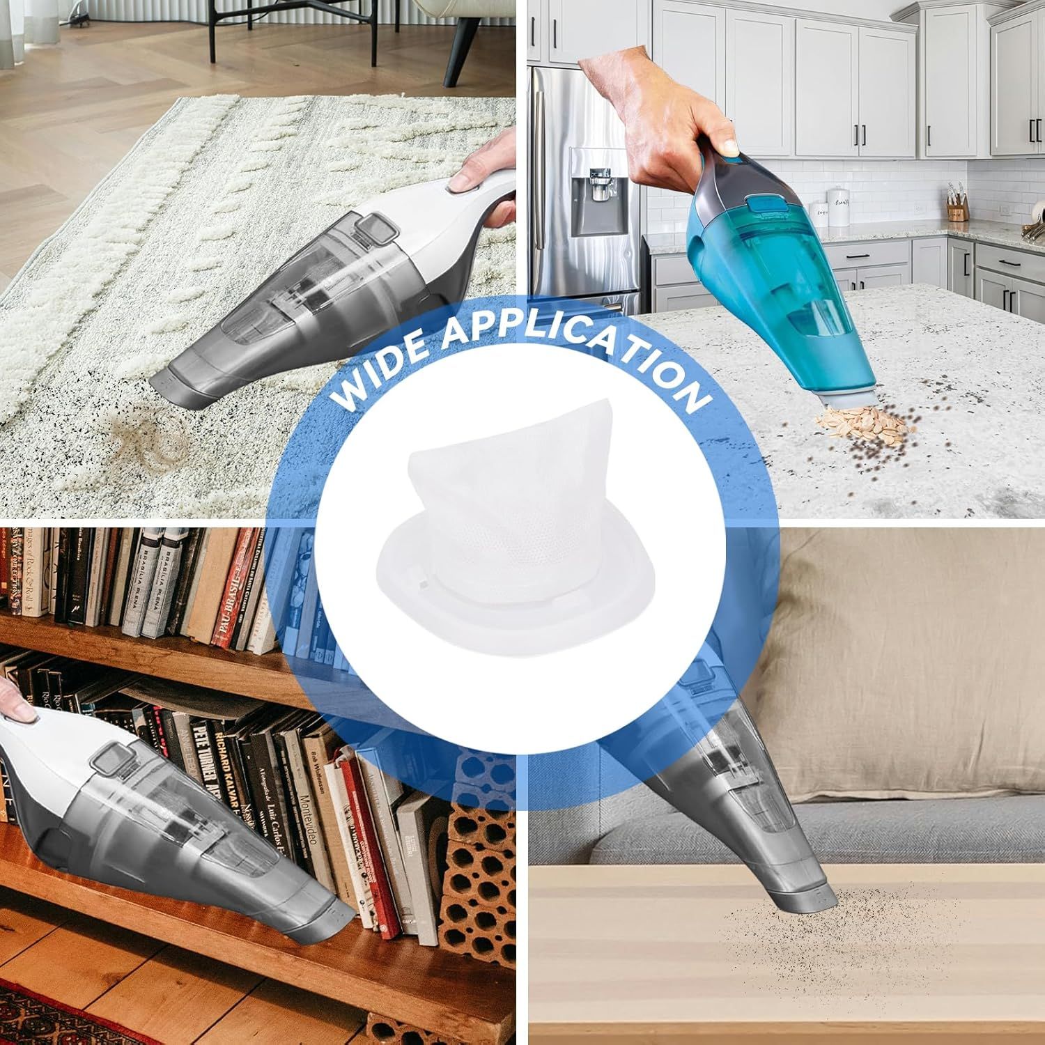 HNVC10 ilter Replacement or Black and Decker Dustbuster Hand Vacuum HNVC115J06, HNVC115B22, HNVC215B10, HNV215B12, HNVC215BW52, HNVC220BCZ01, HNVC220BCP07 (12 — image 6