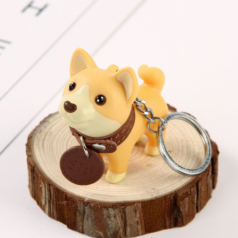 Cute Dog Key Chain, Keyring Keychain for Boys Girls Kids Children Adults, Super Adorable Dog cute and well made