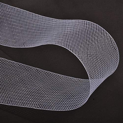 2 inch Wide Polyester White Horsehair Braid, Selling Per Roll/ 50 Yards — image 3
