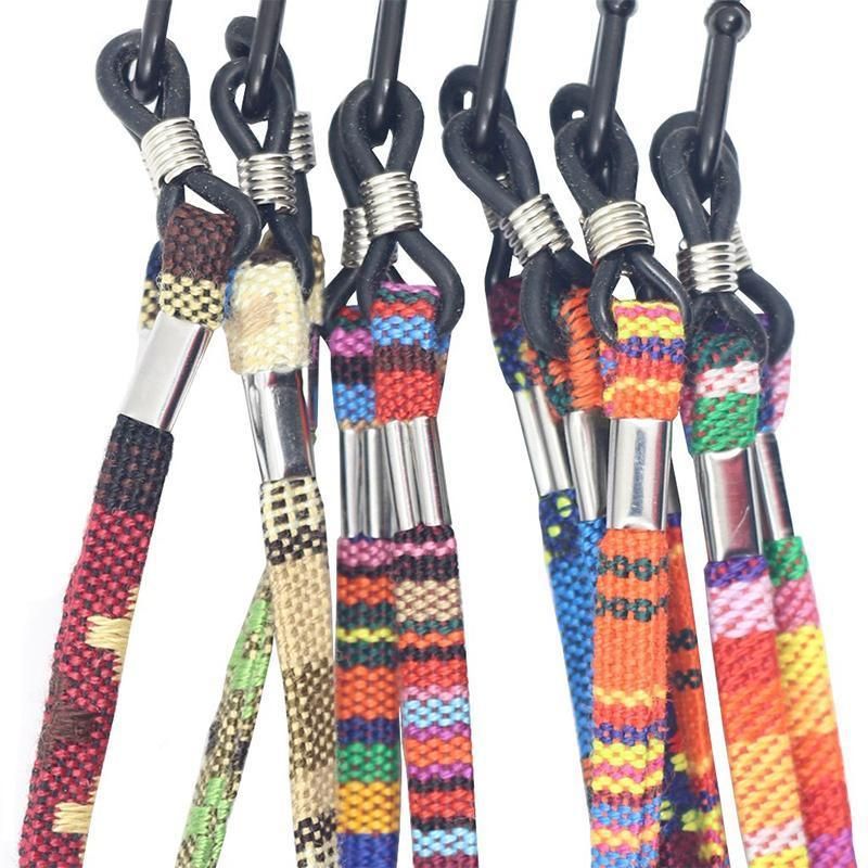 5 PCS Colorful Sunglasses Strap Eyeglass Chain Reading Glasses Holder Neck Cord — image 5