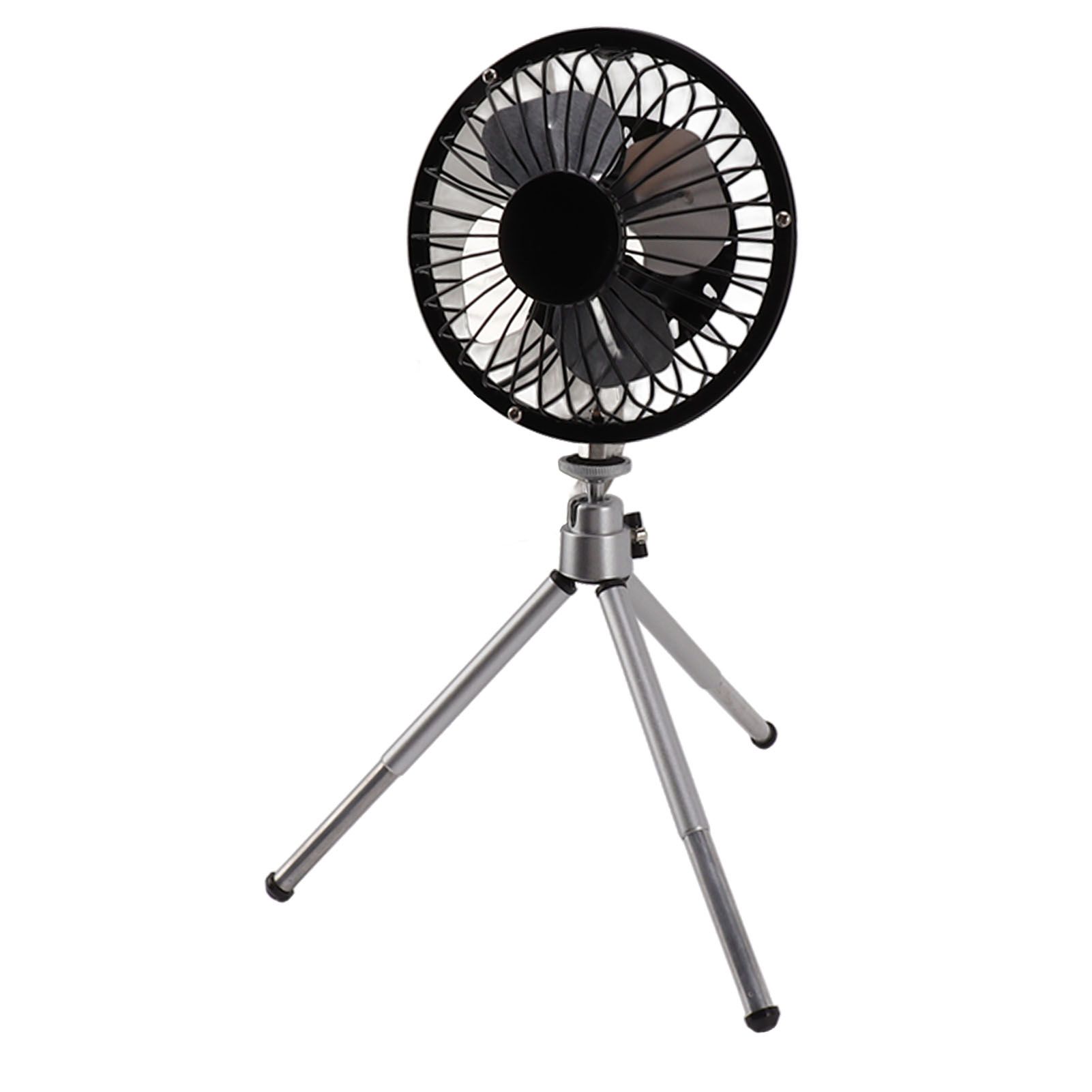 20W Solar Panel Fan Portable Solar Panel Powered USB Fan with Bracket for Camping Fishing Travel — image 6