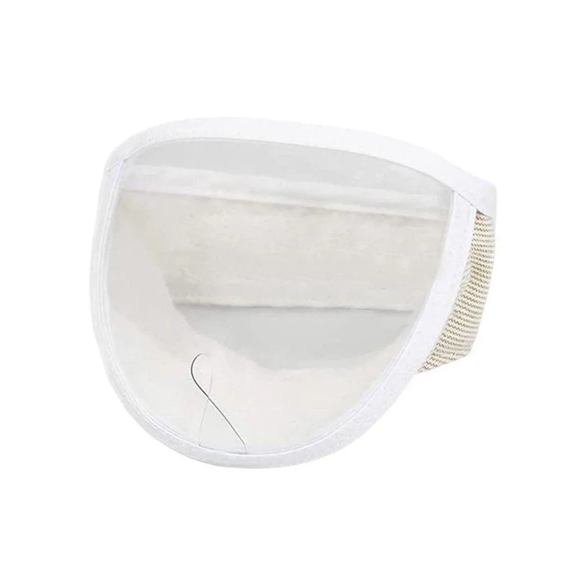 Breathable Pet Headgear Clear Cat Dog Mask Anti Bite Scratch Protective Gear - S