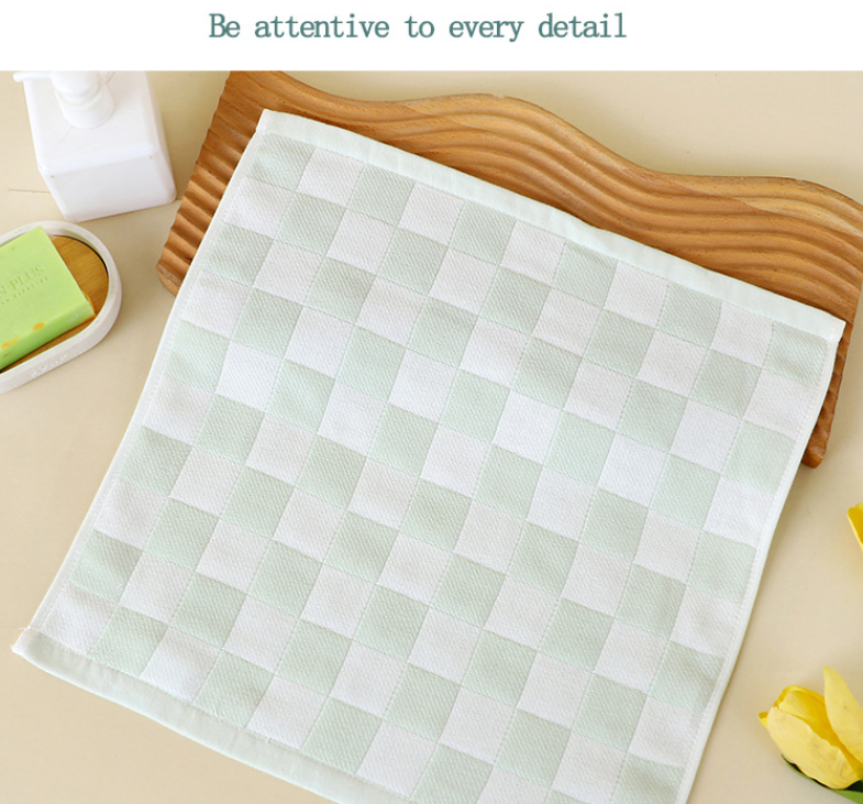 Light Green Ultra-Soft 100% Cotton Gauze 6-Piece Towel Set | Absorbent & Quick-Dry Bath Towel — image 2