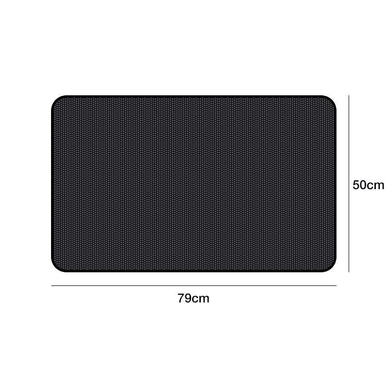 Car Sun Shade with Built-in Metal Attachment for Side Window UV Protection — image 3