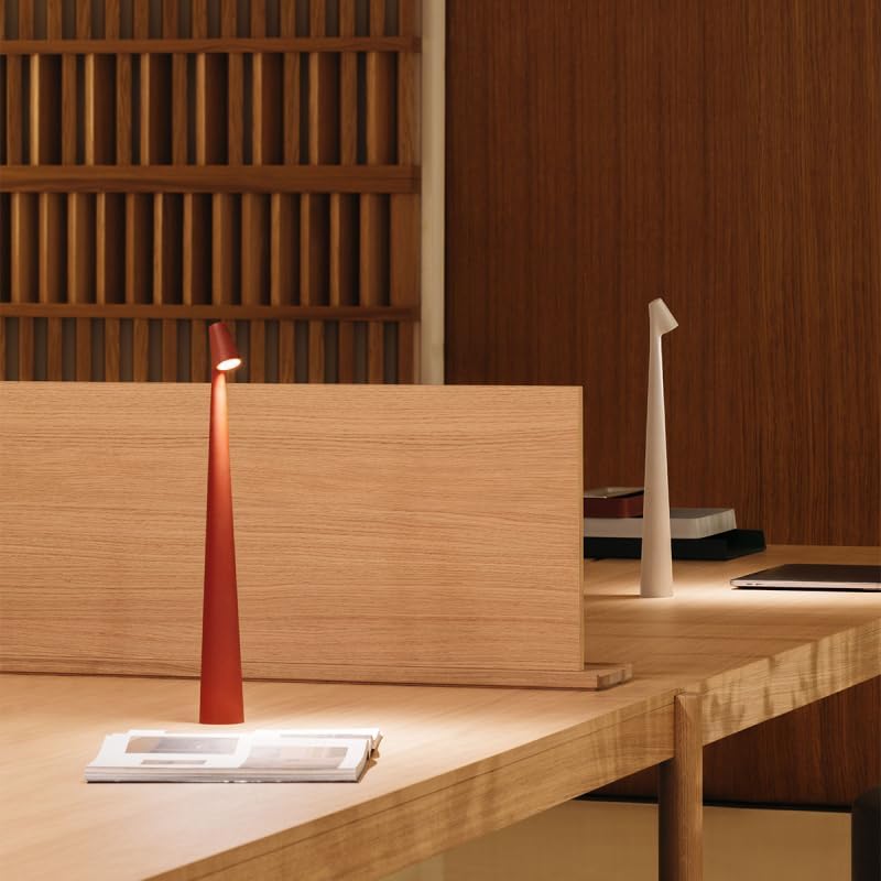 Portable LED Table Lamp with Touch Sensor, Metal Desk Lamp with 3 Brightness Levels, Rechargeable Night Light with 3 Colors Touch Control for Bedside and โ image 3