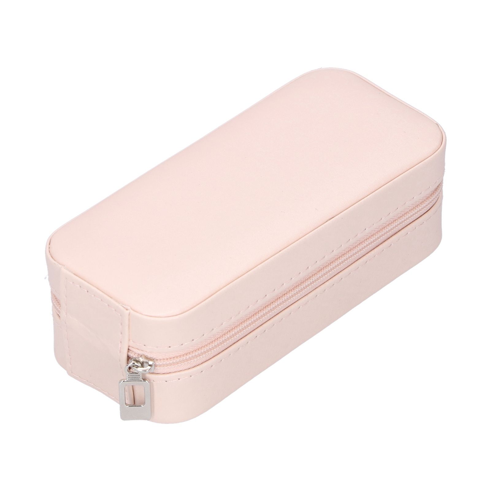 Portable Jewelry Organizer PU Fashion Earrings Necklace Rings Packaging Display Collection Case — image 5