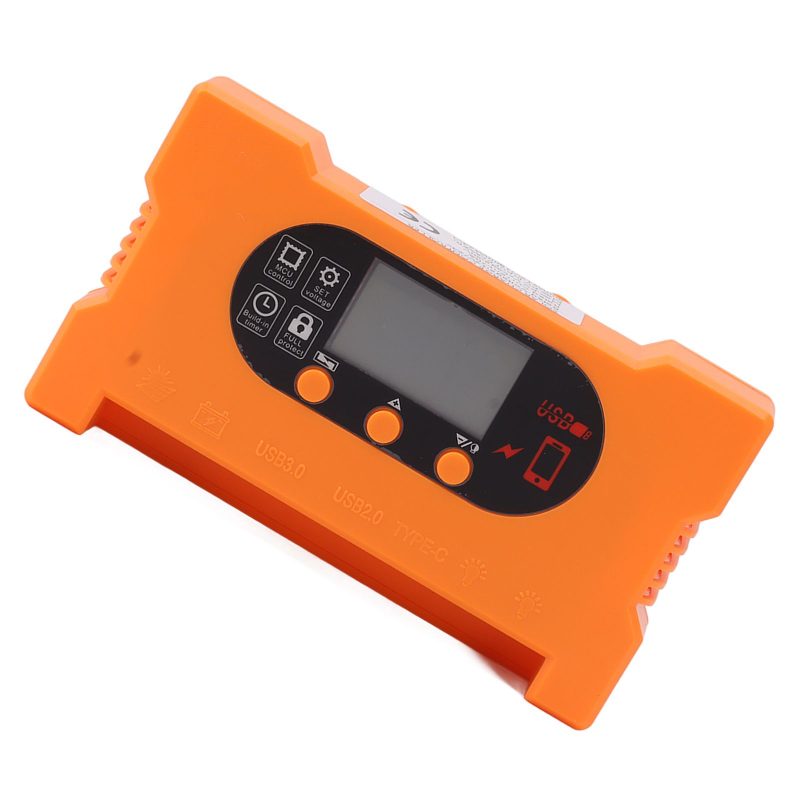 Solar Charge Controller Type C Fast Charge Drive Control Short Circuit Protection Automatic Battery Recognition Solar Regulator 60A — image 4
