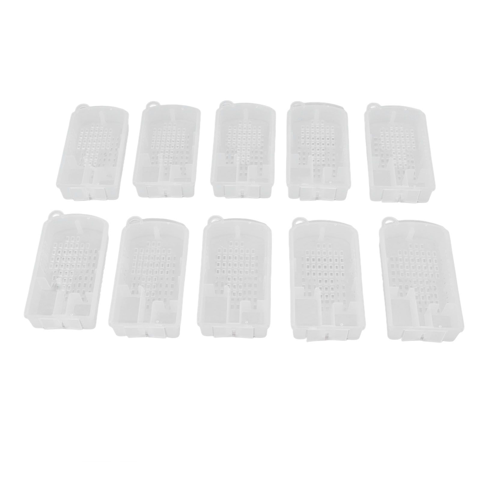 10 Pcs Beekeeping Tools Multifunctional Plastic Beekeeping Box Extra Large Beekeeping Cage โ image 4