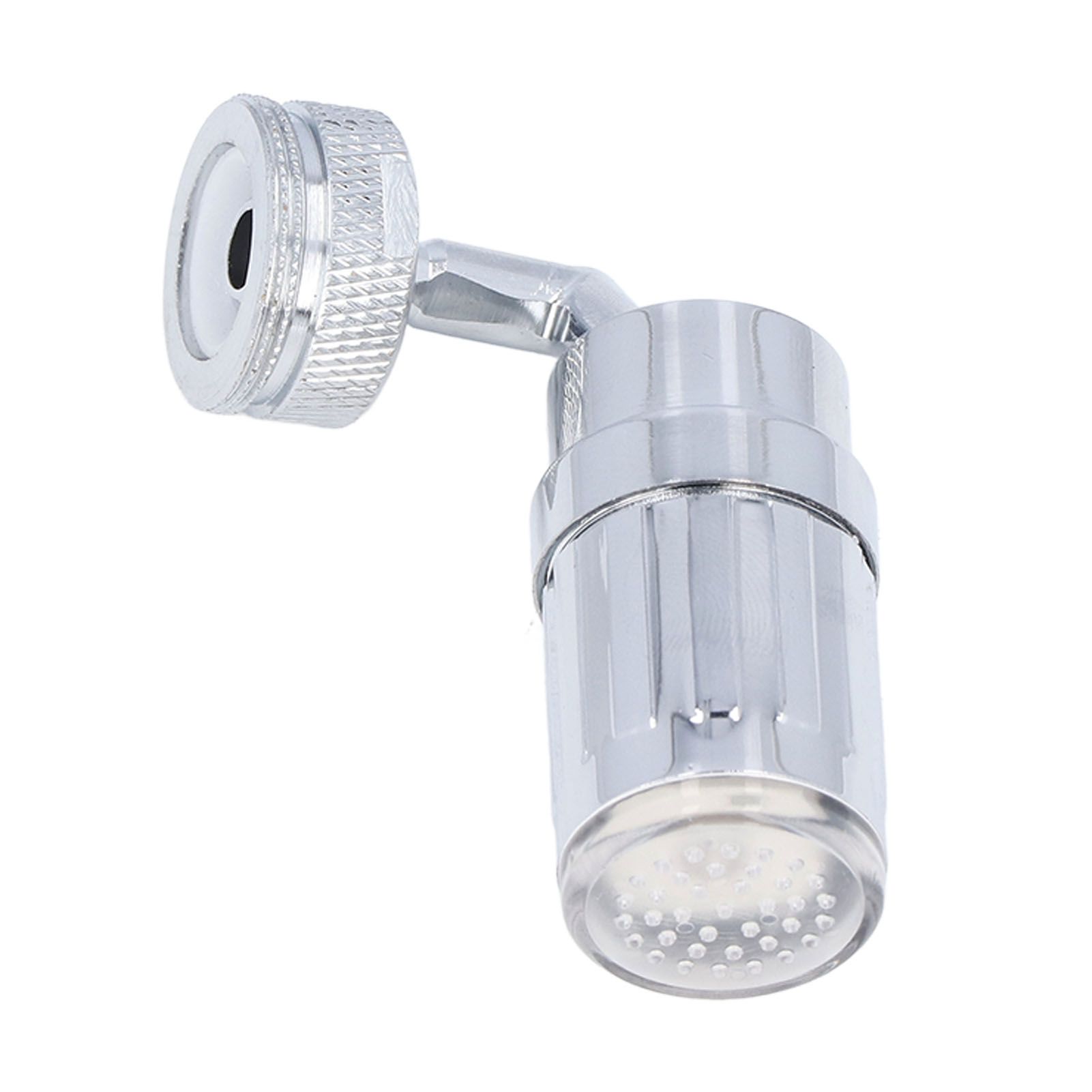 Water Faucet Fashion LED Tricolor Temperature Control Faucet for Bathroom Kitchen 3/4in External Teeth — image 3