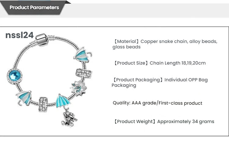 10 Styles Charm Bracelets Set: Colorful Alloy & Glass Beaded Bracelets, Buy 2 for Better Price(double) โ image 2