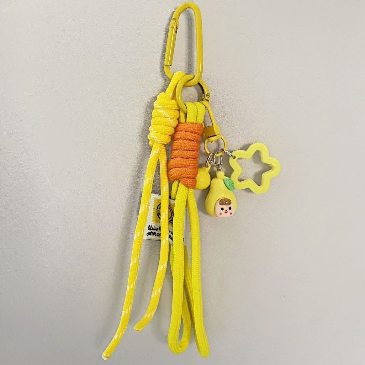 trendy rope keychain, colorful knotted rope, woven decorative lanyard, cute keychain charms, fashion accessories, Australian market, unique keychain, stylish — image 5