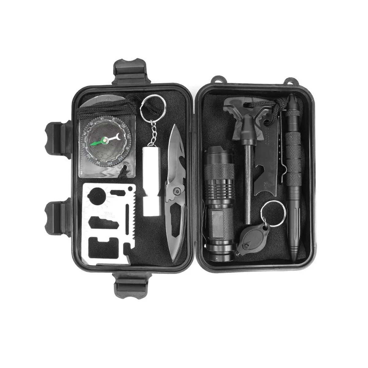Emergency Survival Equipment Set Outdoor Sports Hiking Tactical Camping Tool Kit — image 2