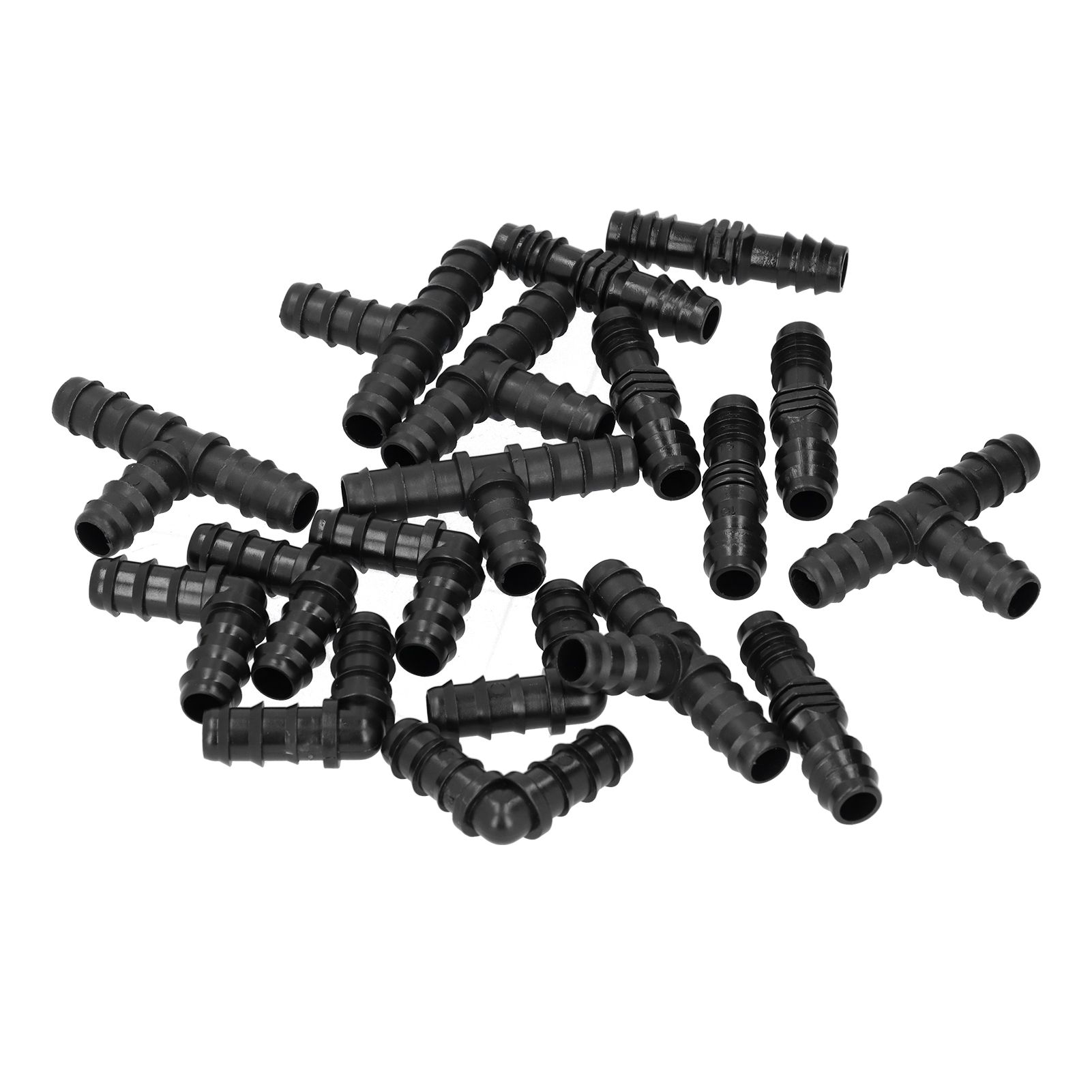 18Pcs/Set Hose Connector Drip Irrigation System Garden 1/2 Hose Drip Irrigation Accessories — image 5