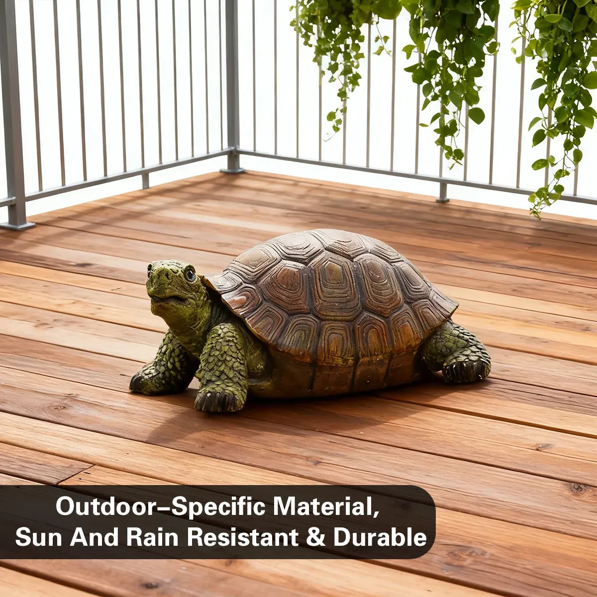 Simulation Turtle Ornaments Resin Craft for Home Office Tabletop Nautical Decor — image 4