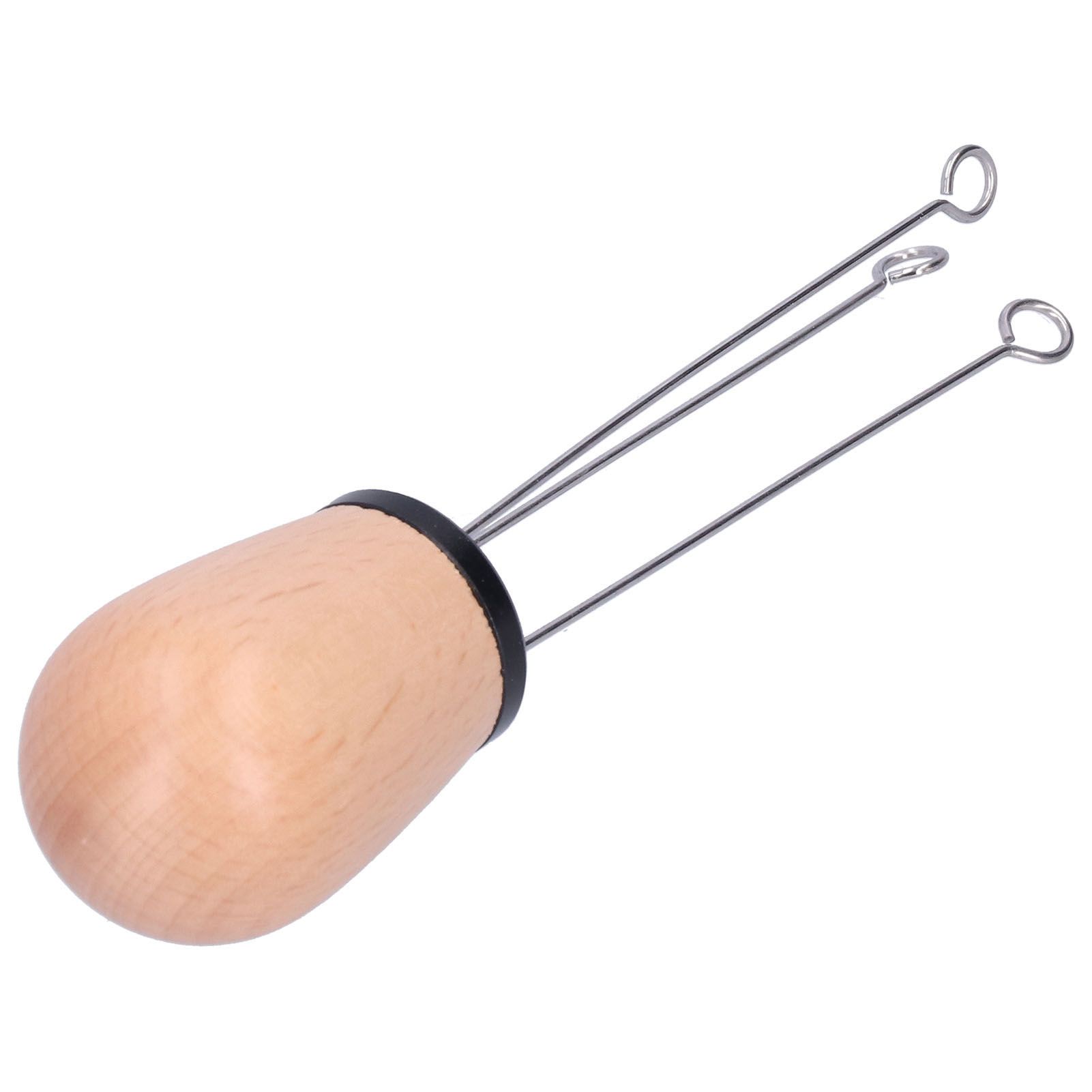Needle Type Coffee Powder Distributor Wood Handle Coffee Stirrer Distribution Tool(Couverture noire hêtre ) — image 5