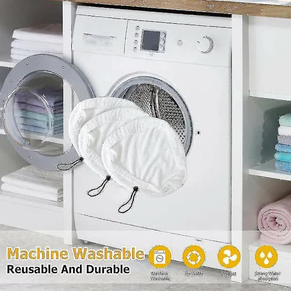Compatible with H2O X5 Microfiber Steam Mop Pads 6-Pack Washable Replacement — image 4