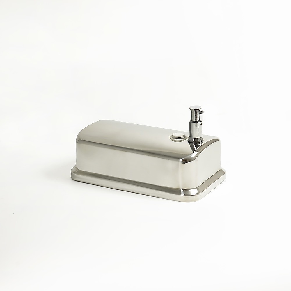 304 Stainless Steel Commercial Liquid Soap Hand Sanitiser Dispenser Wall Mount Bathroom Kitchen Office Hospital Restaurant 1000ml โ image 4