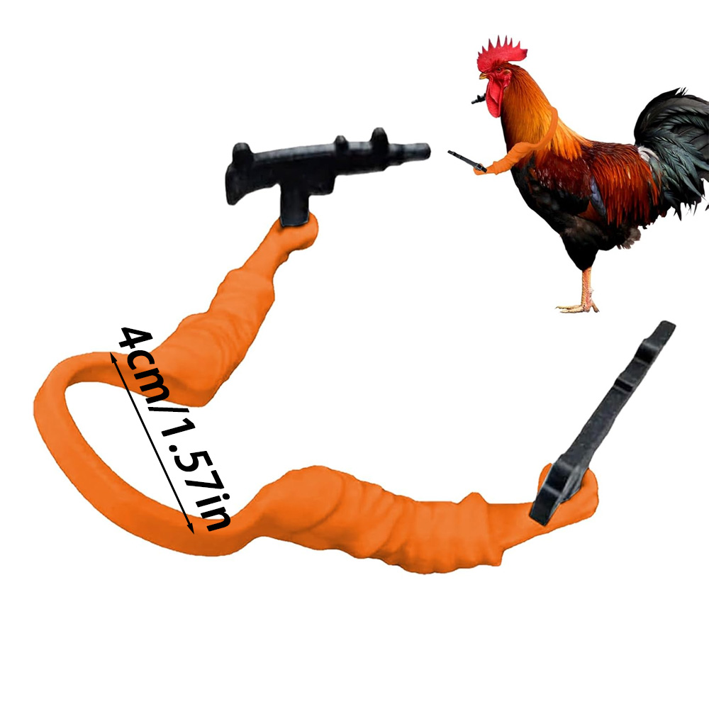 Chicken arms with Guns,Fun, Durable, Rooster Pistol Party, Perfect for Parties, Photoshoots and Pranks Costumes for Chickens to wear(blue) — image 4