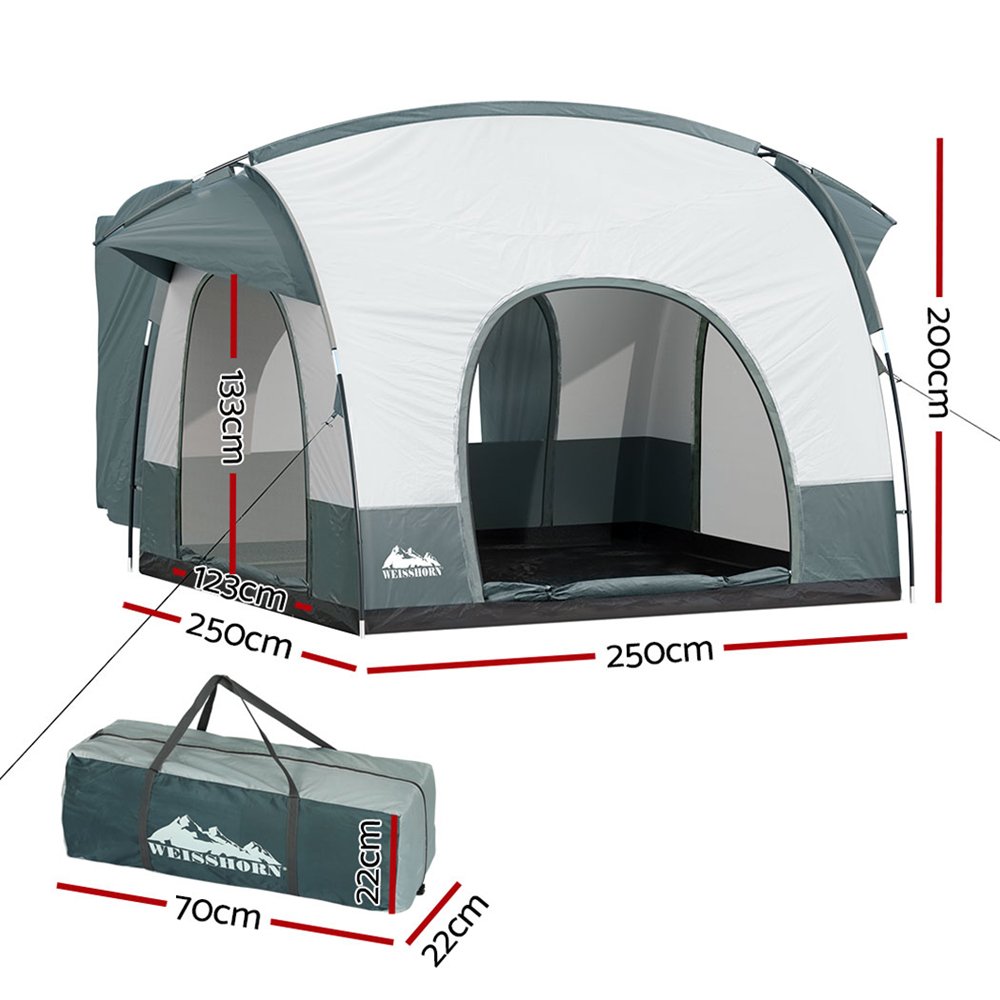 Weisshorn Camping Tent SUV Car Rear Extension Canopy Outdoor Portable Family 4WD โ image 2
