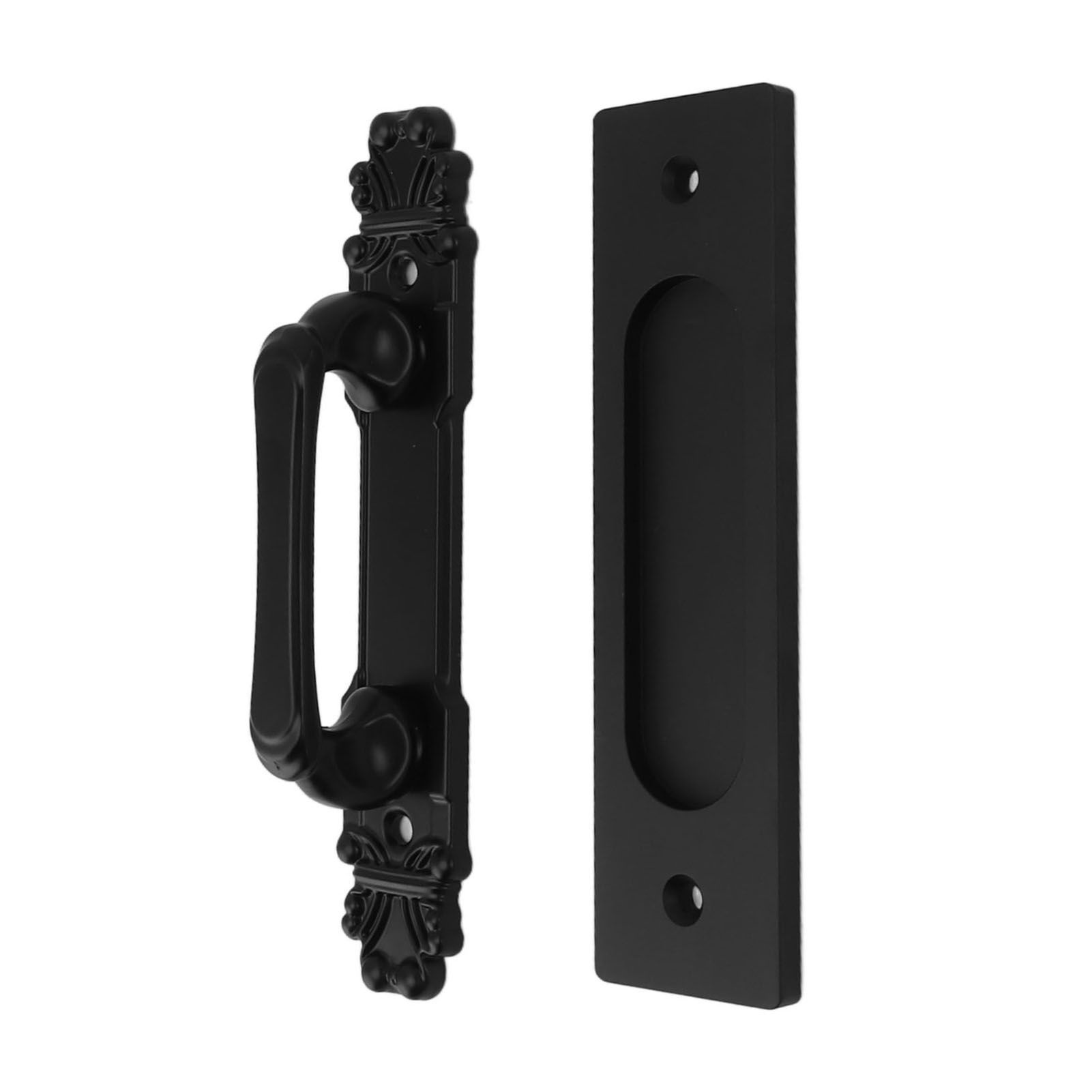 Sliding Barn Door Handles and Pulls Double Sided Hardware Set Easy To Install Aluminum Alloy Barn Door Hardware for Barns โ image 2