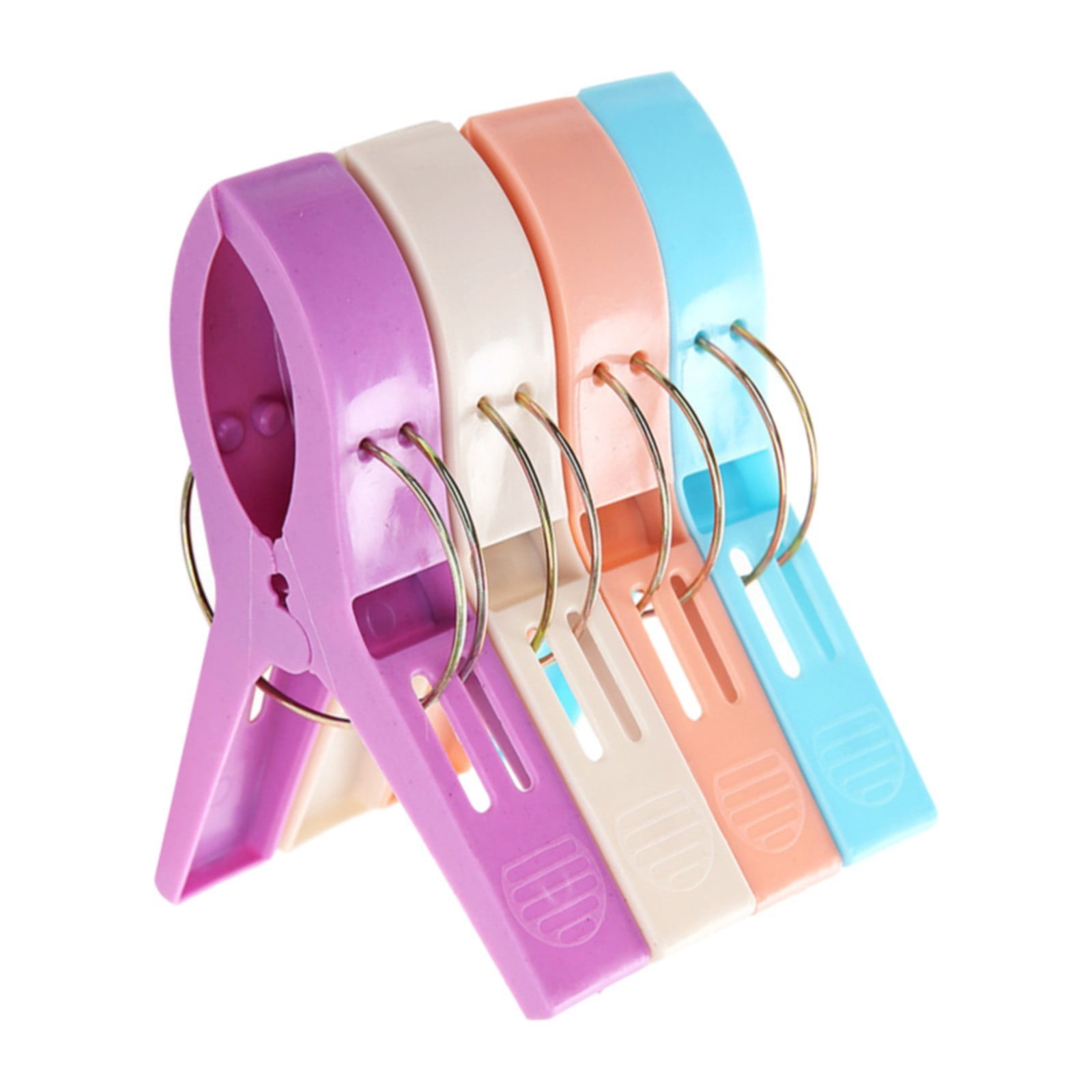 Towel Pegs,Beach Towel Clips for Chairs Cruise Plastic Clothes Pins Beach Chair Towel Clips,Towel Holder Clips,Heavy Duty Clothes, Multicolored