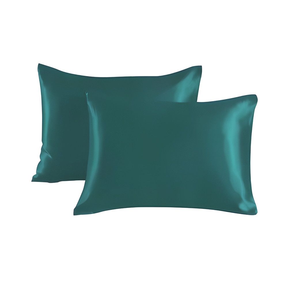 2-pack Satin Pillowcase Azure, 50 × 66cm