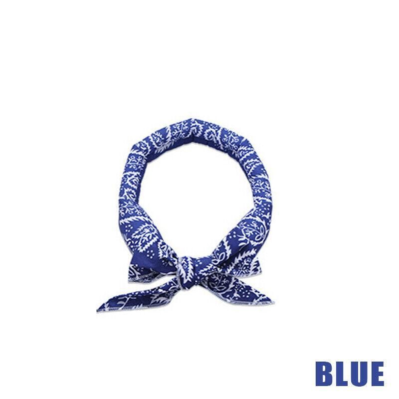 Bandana Headband Cooler Scarf Neck Ice Scarf Wrap Deluxe Outdoor Sport Cooling - Red — image 6