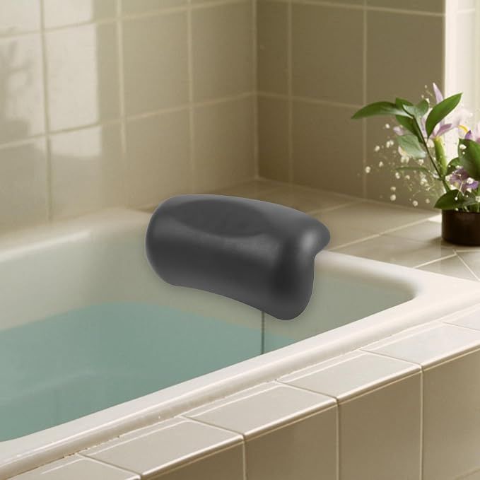 Bathtub Pillow: Home Spa Pillow for Bath Hot Tub Head and Neck Support with Suction Cups - Ideal for Bath Spa Relaxation โ image 5