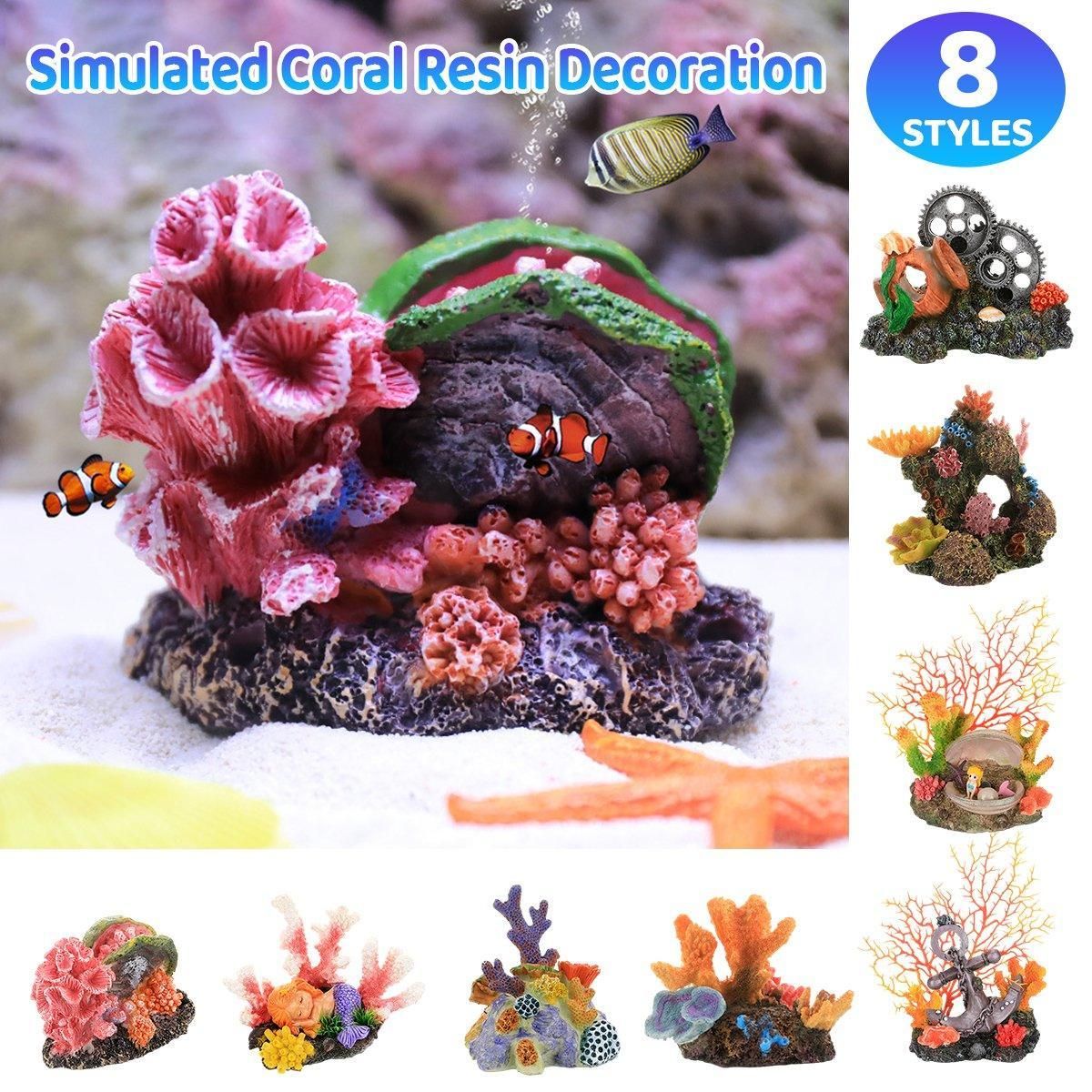 Aquarium Resin Coral Decorations for Fish Tank Marine Simulation Micro Landscape - GH1465 โ image 2