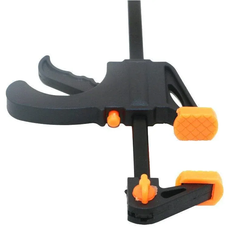 Quick Woodworking Clip Bar Clamp F-Tyle Grip Quick Ratchet Release Squeeze Tools - Orange โ image 4