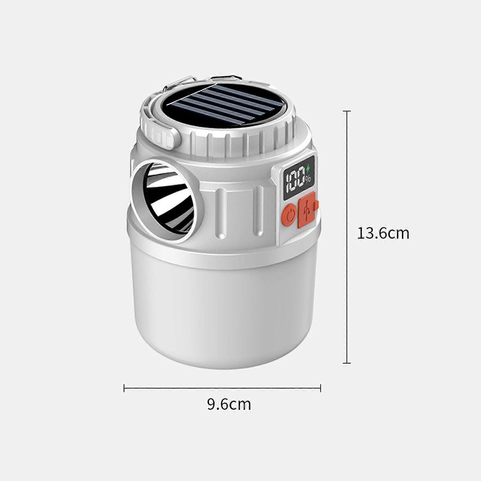 Multiple Function LED Camp Lamp Equipped With Solar Device 7 Brightness Grades And Crisis Lighting Multicolor — image 3
