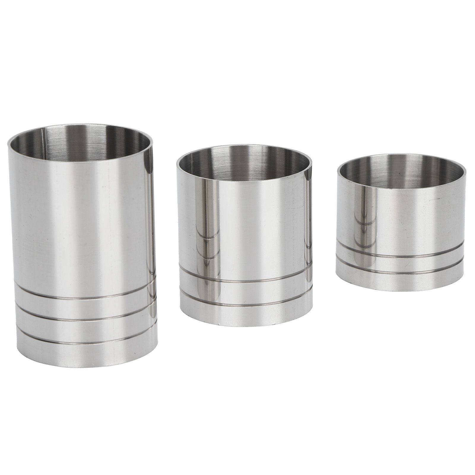 Cocktail Jigger Bar Drink Measuring Cup Ounce Cup Set Bartender Tool (25ml 35ml 50ml) — image 4
