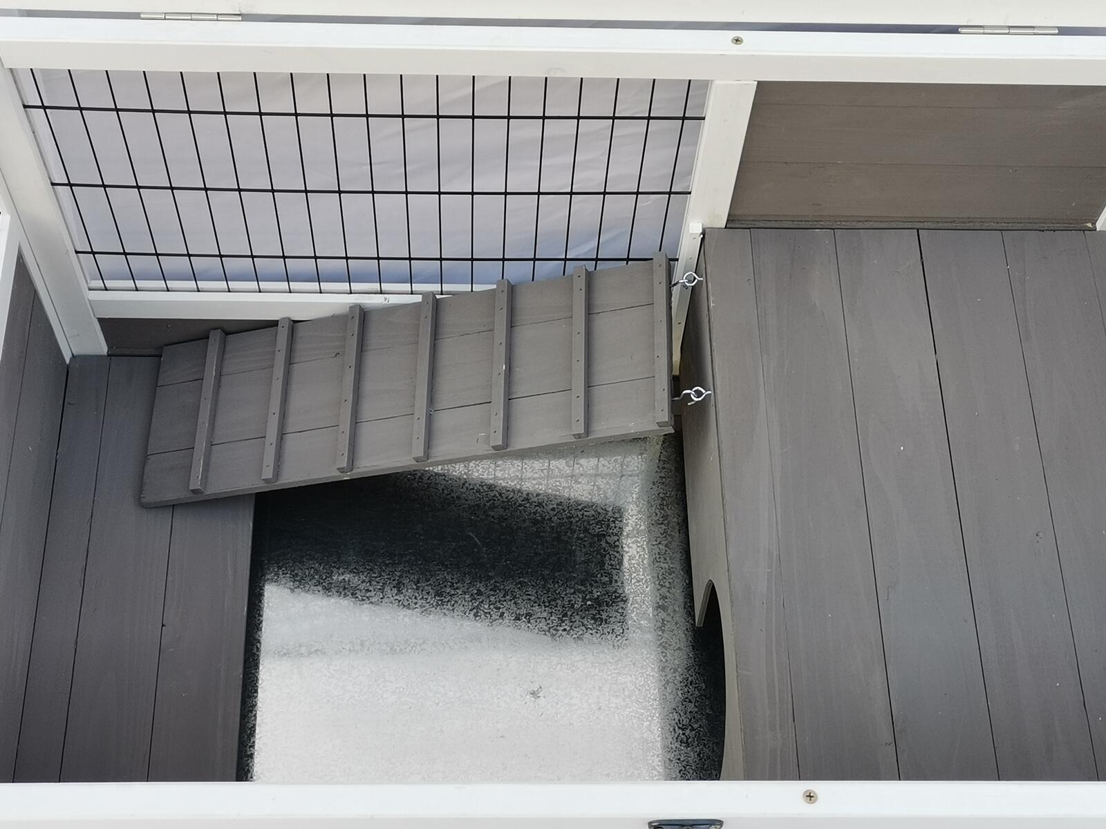 YES4PETS Rabbit Hutch Cat House Cage Guinea Pig Ferret Cage — image 4