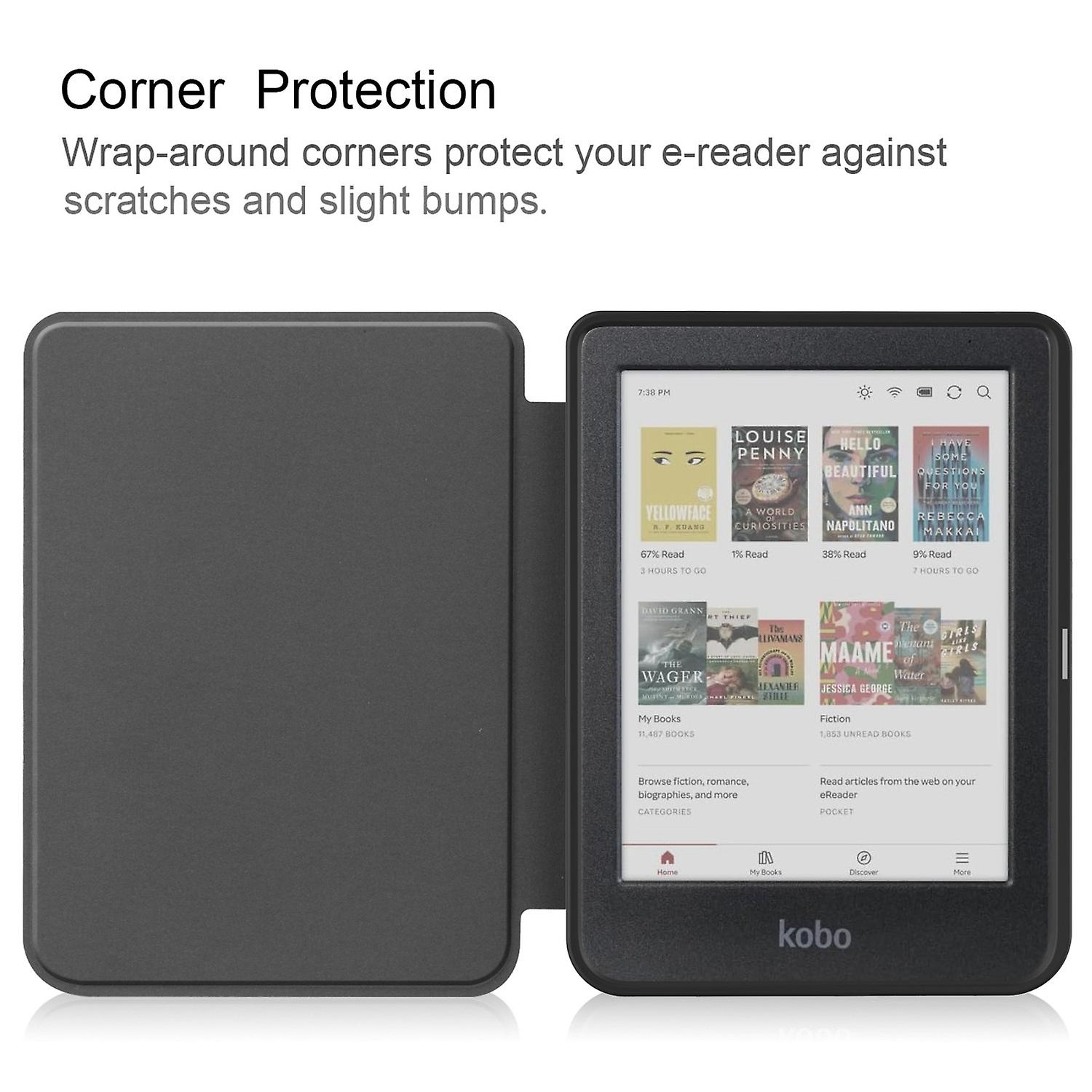 Caster Leather Case for KOBO Clara Colour / BW LGL Black โ image 4