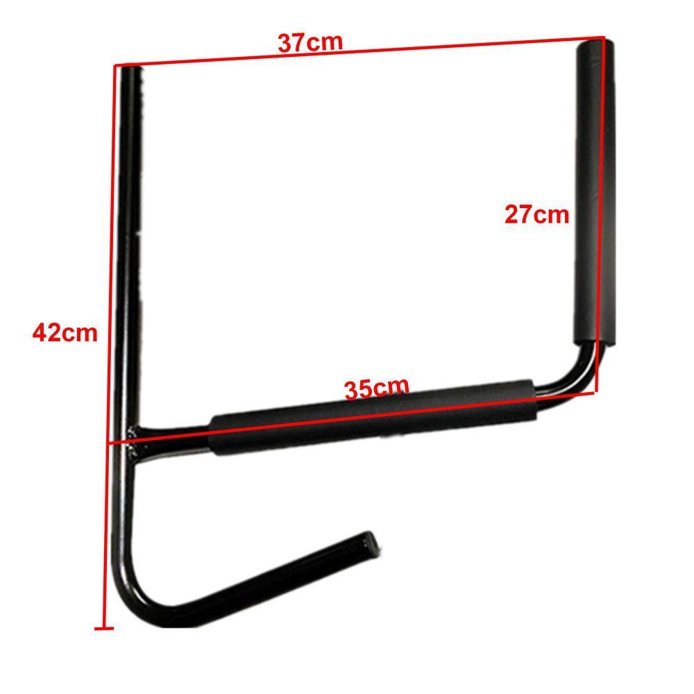 2Pcs Kayak Wall Rack Carrier Canoe Paddle Surfboard Holder Wall Mount Shelf โ image 5