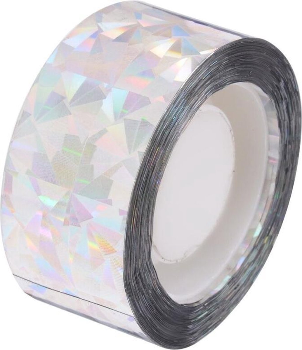 Luxury Anti-Bird Ribbon - Masking Tape - Window Screen - Decorative Tape - Bird Repeller - Multifunctional - 80 Meters — image 3
