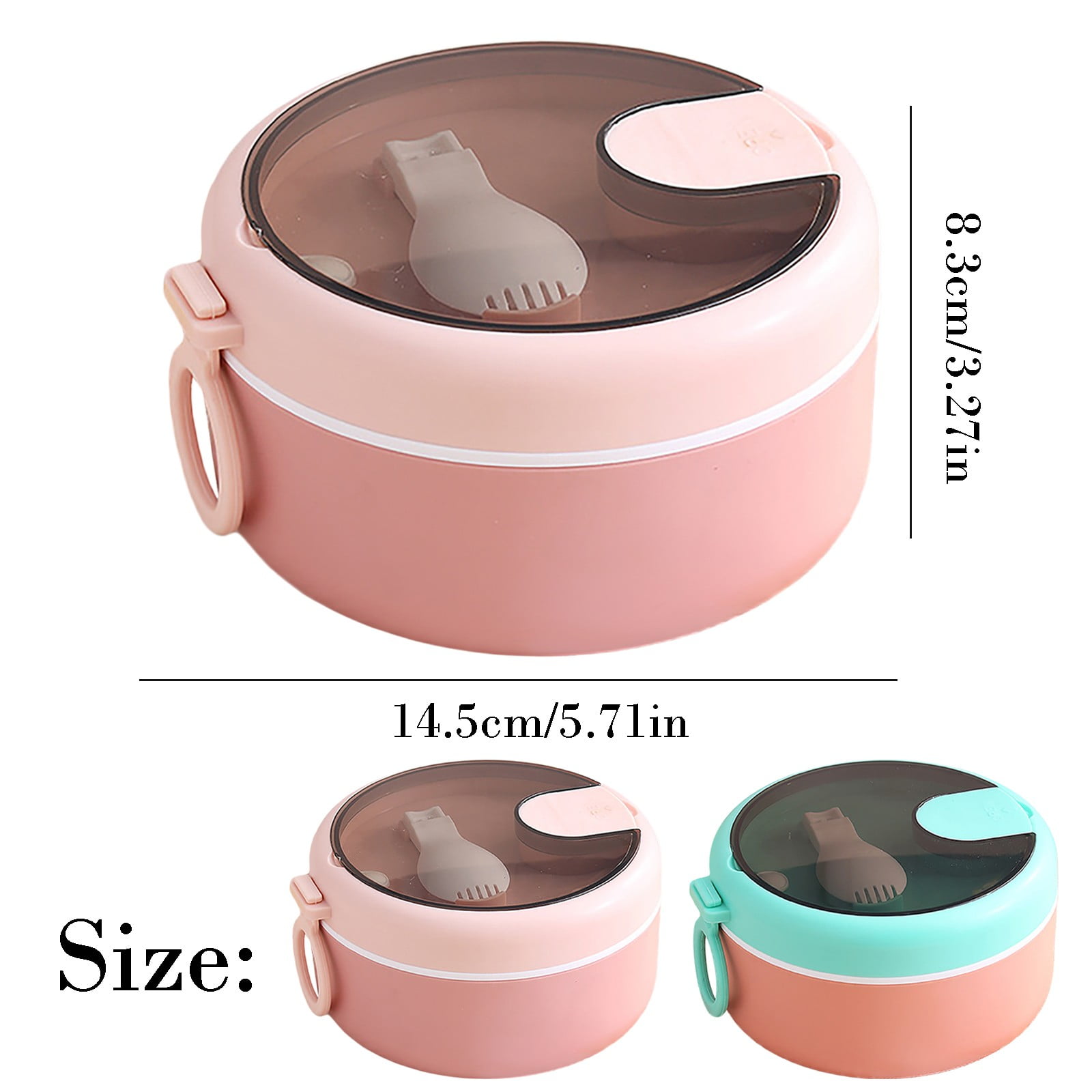 Soup Bowls, Microwave Ramen Bowl with Lid, Lunch Box with Lid, Durable and Heat Resistant Bowl for Noodles, Rice, and Soups, Perfect for Home, Office, or — image 3