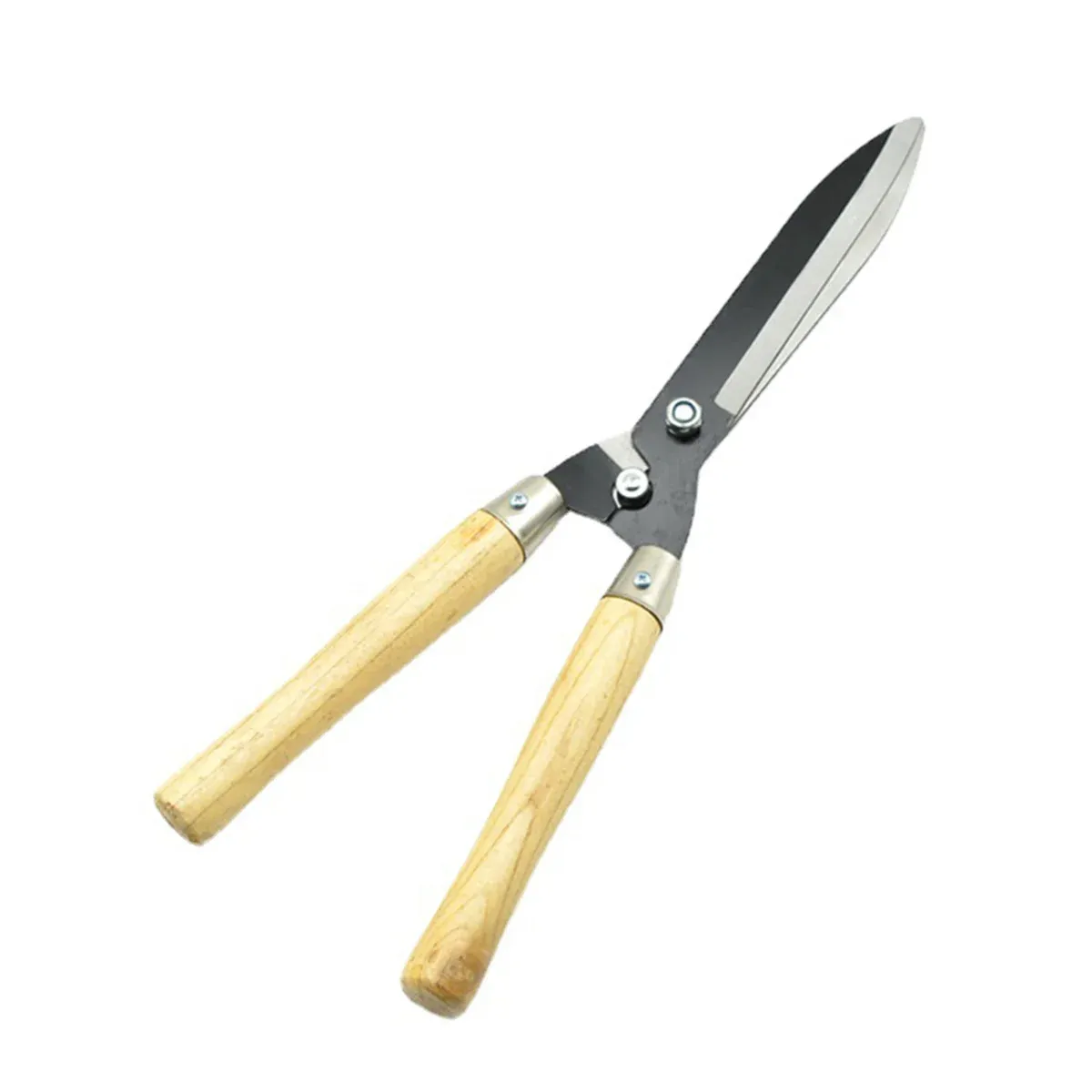 Garden Pruning Shears with Wooden Handle Trimming Sharp Durable Rust-Proof — image 2