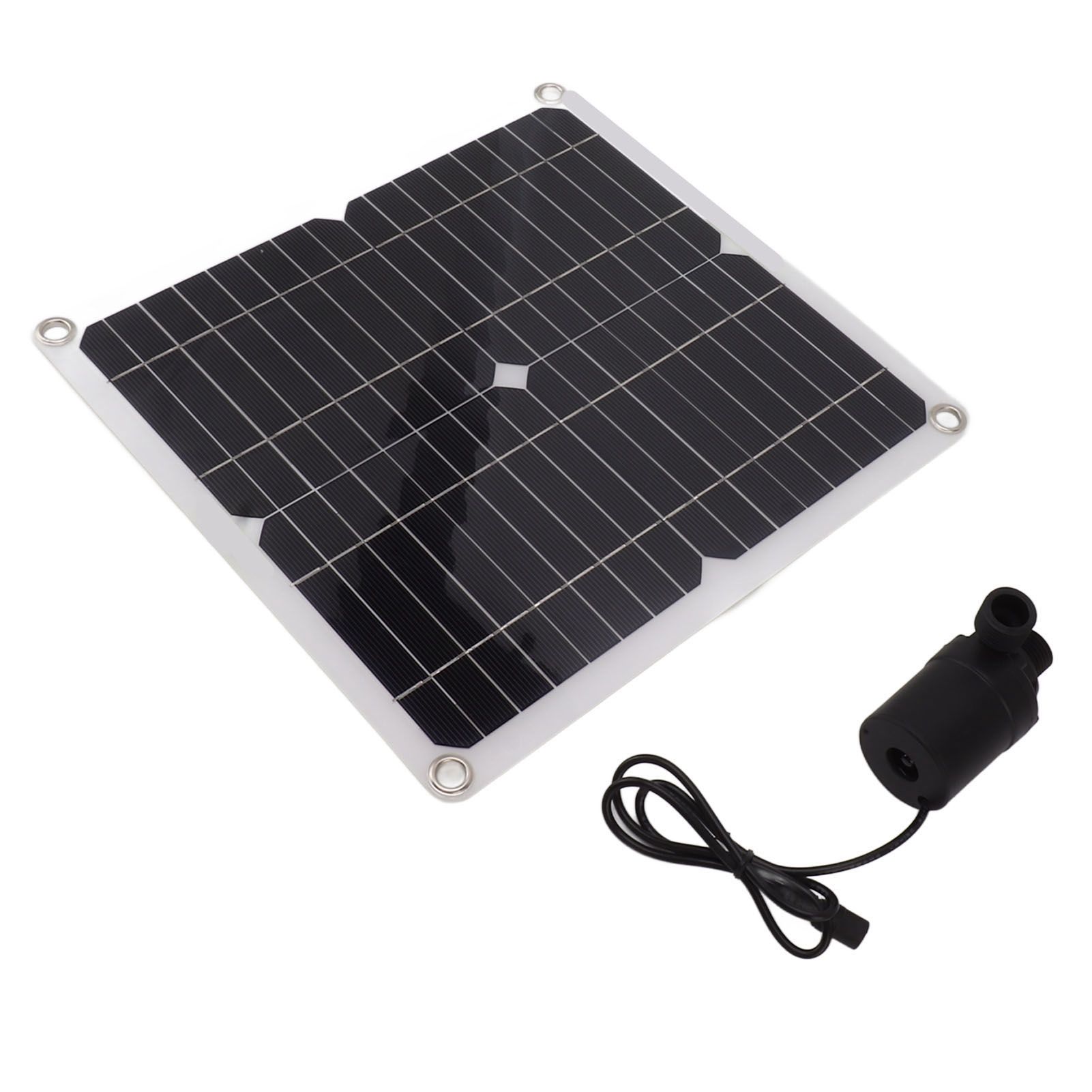 Solar Water Pump Kit 50W Solar Panel 22W Water Fountain Pump with Battery Box Timing Controller DC12V โ image 4
