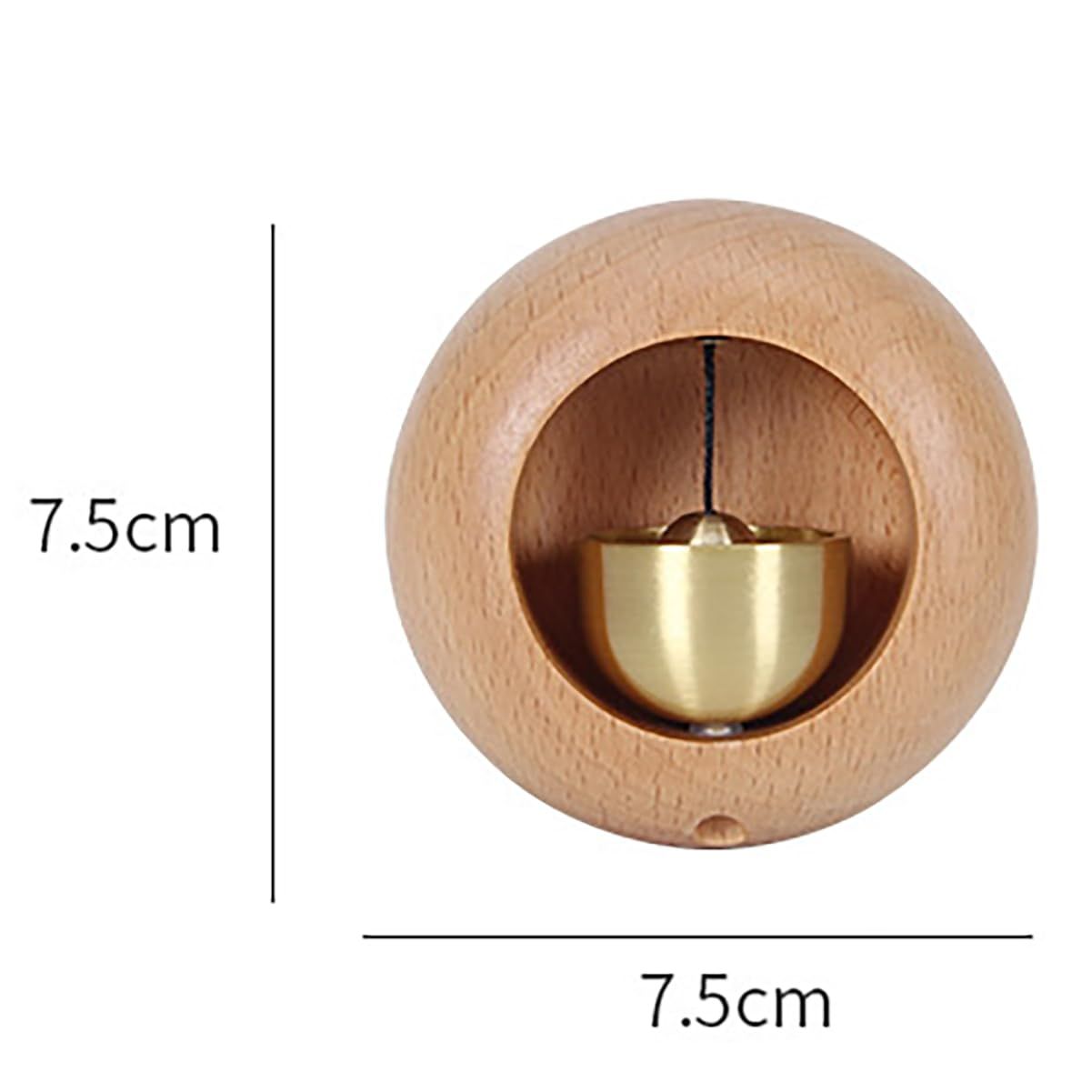 2pc Shopkeepers Bell for Door Opening - Magnetic Doorbell Chime for Business - Unique Ornaments and Hanging Decoration โ image 5
