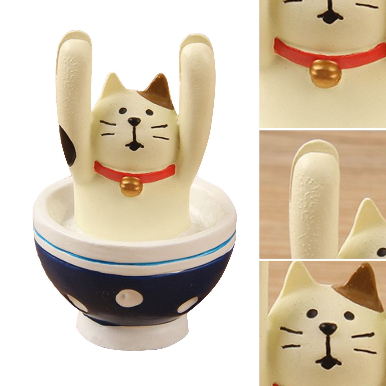 Table Number Holder Cute Animal Shaped Resin Desk Decoration Place Card Holder Clip for Office Type 4 โ image 3