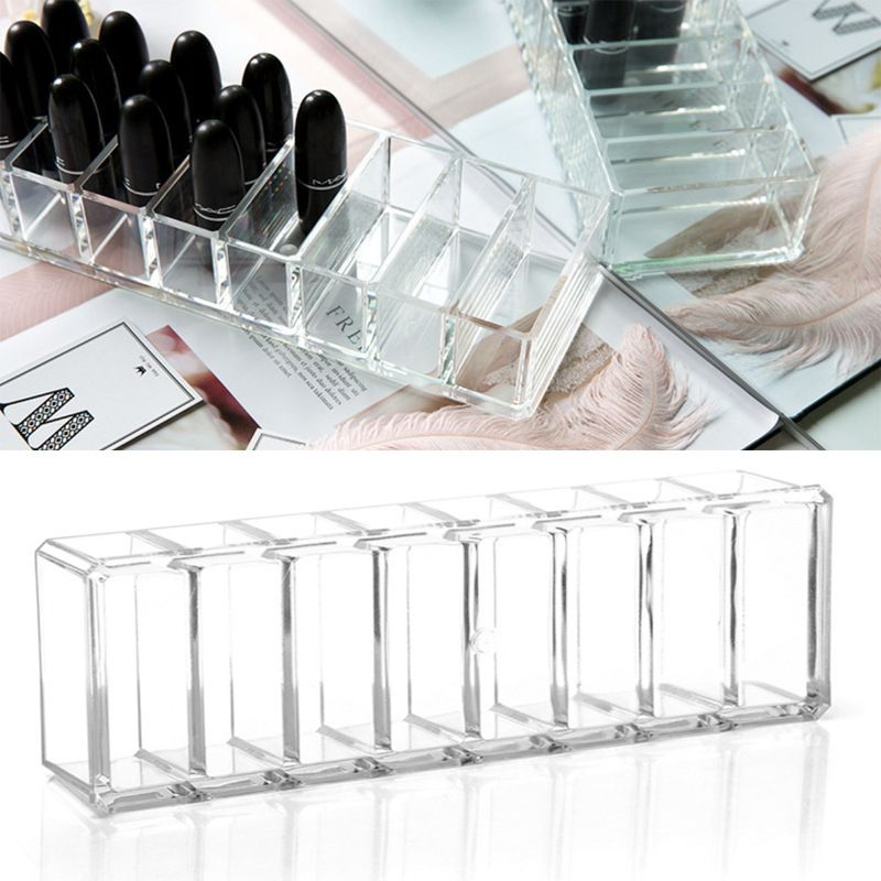 Beauty Display Case Cosmetics Storage Case Desk Organizer Shelf Highlighter Display Desktop Organizer Shelf Cosmetic — image 3