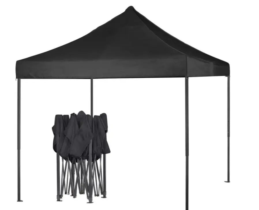 Portable Water-Resistant Gazebo 2x2 M - Black / Without Sidewalls โ image 3