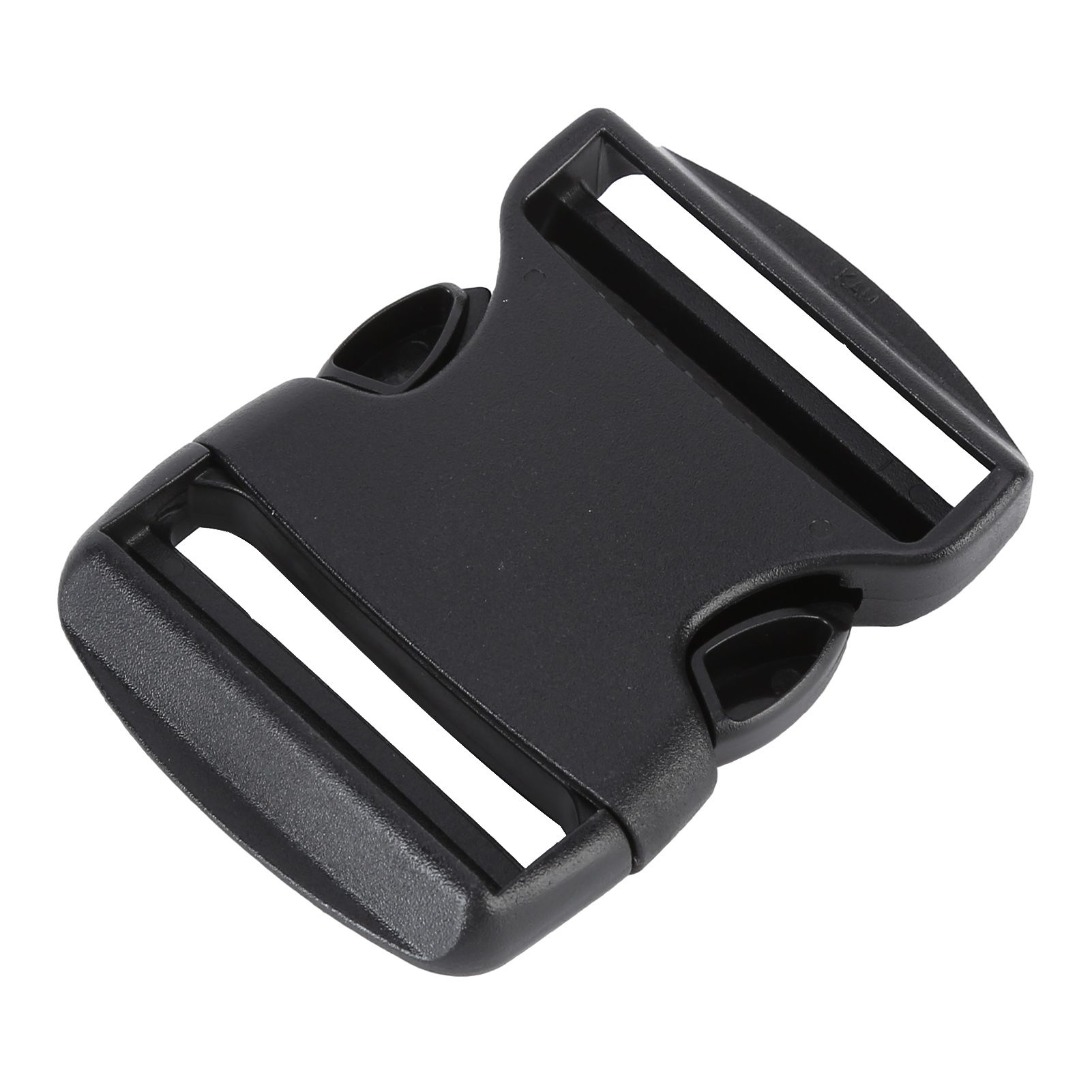 5Pcs Quick Release Buckle Plastic Dual Adjustable Strap Buckles Replacement DIY Craft for Backpack BlackFor 50mm Width Strap โ image 4