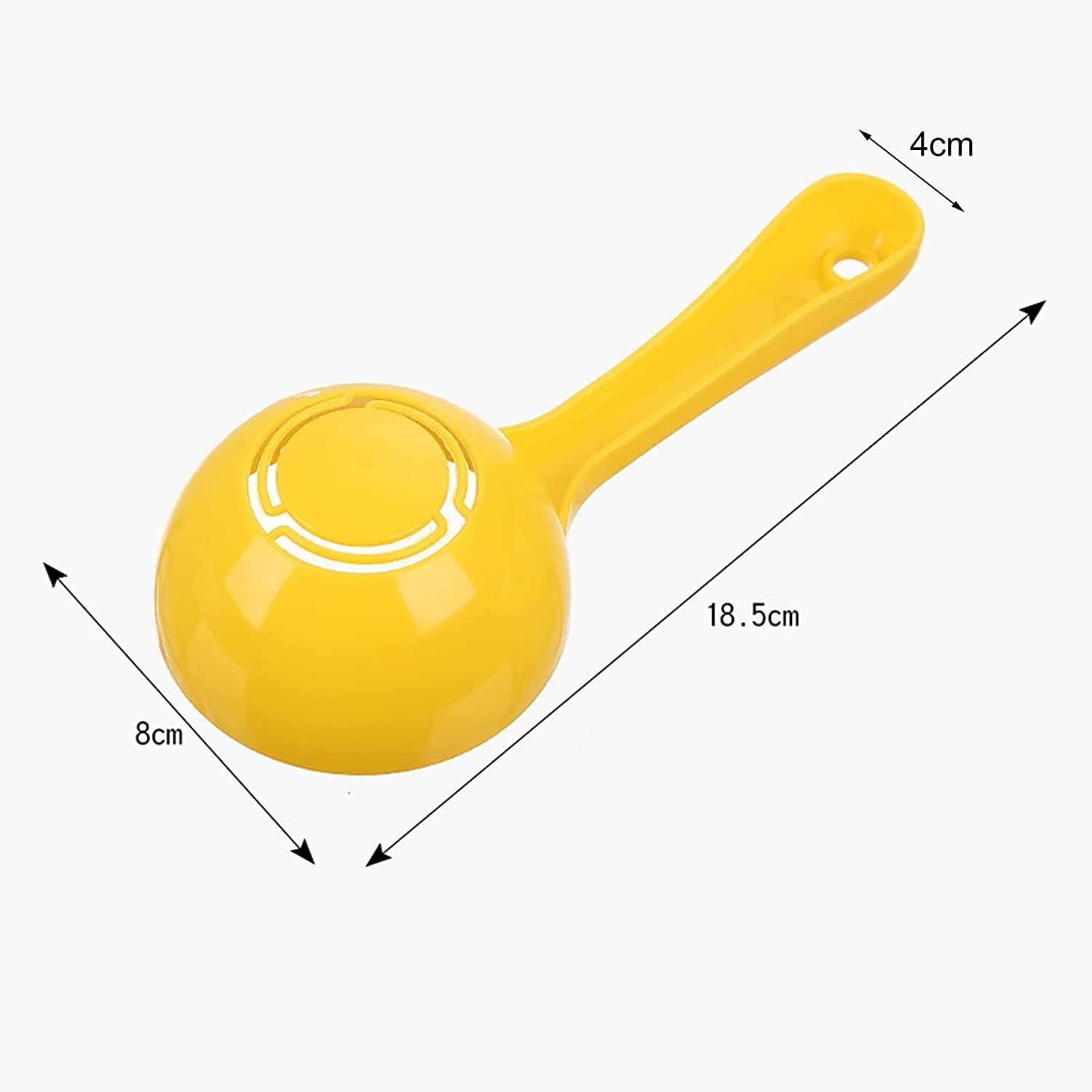 Rice Scoop Ladle Mold For Rice Ball Making, Non-stick Sushi Mold Rice Ball Scoop Rice Spatula Kitchen Utensil Yellow — image 5