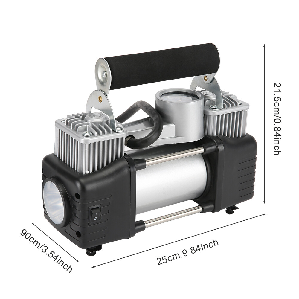 Car Air Compressor 12V 4WD Portable Tyre Inflator Deflator Truck Pump 150PSI โ image 2