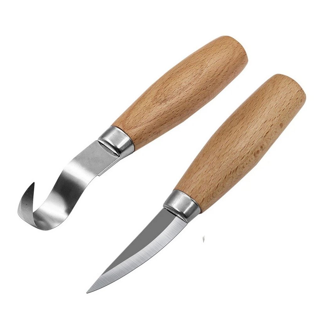 Chip Carving Detail Knife (2PCS)