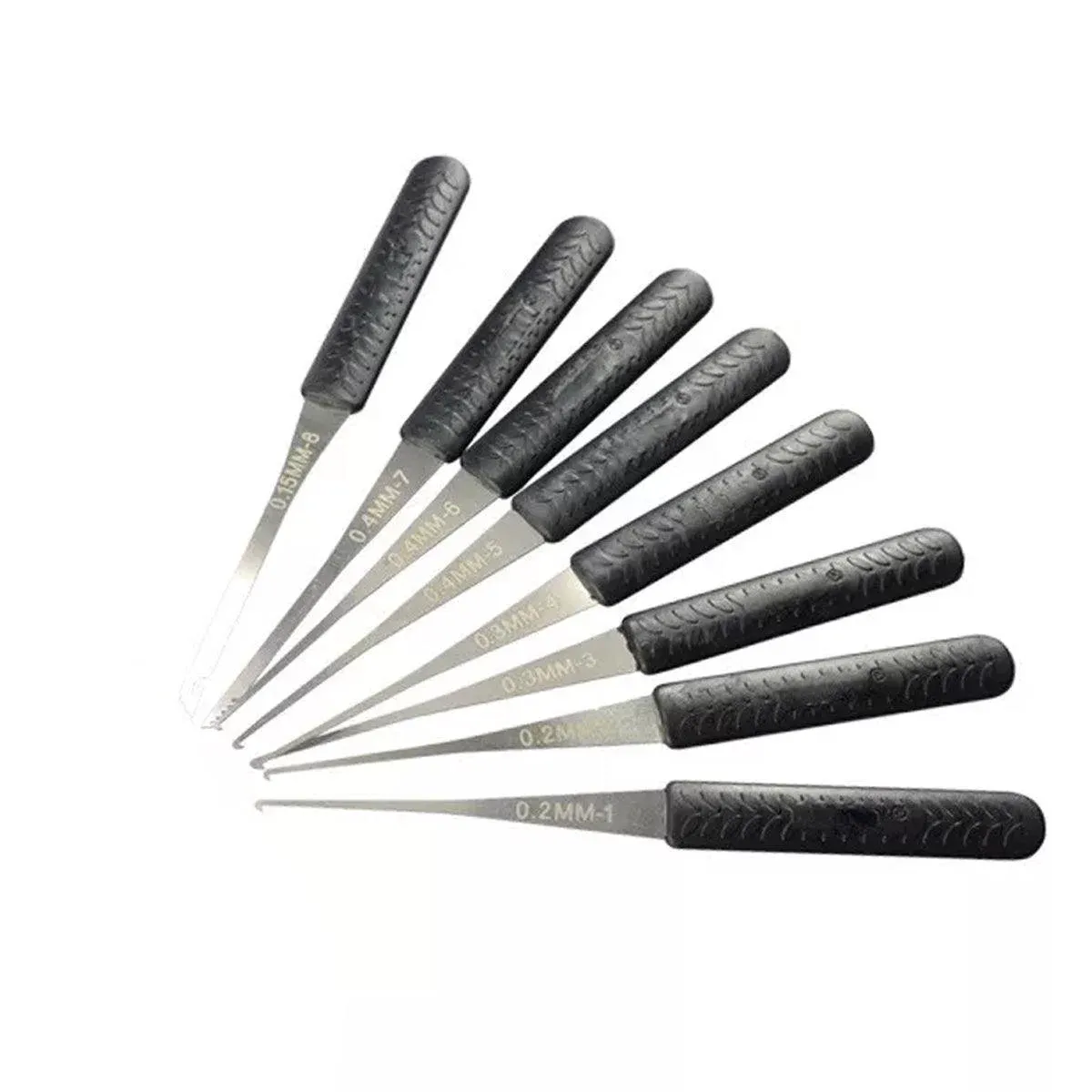 12PCS Kit Hand Lock Broken Key Extractor Removal Remover Hooks Needles Tool โ image 2