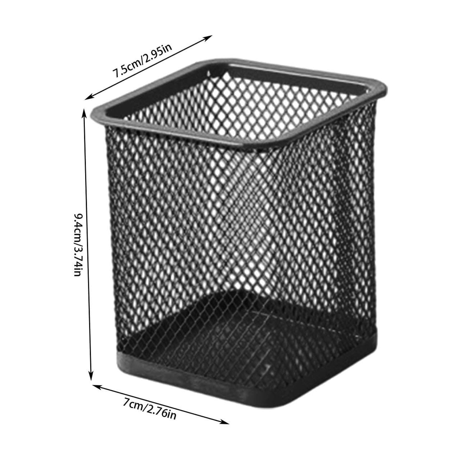 Pen Holder Mesh Pencil Holder Metal Pencil Holders Pen Organizer for Desk Office Pencil Holders, Back to Sch-ool Supplies D — image 2