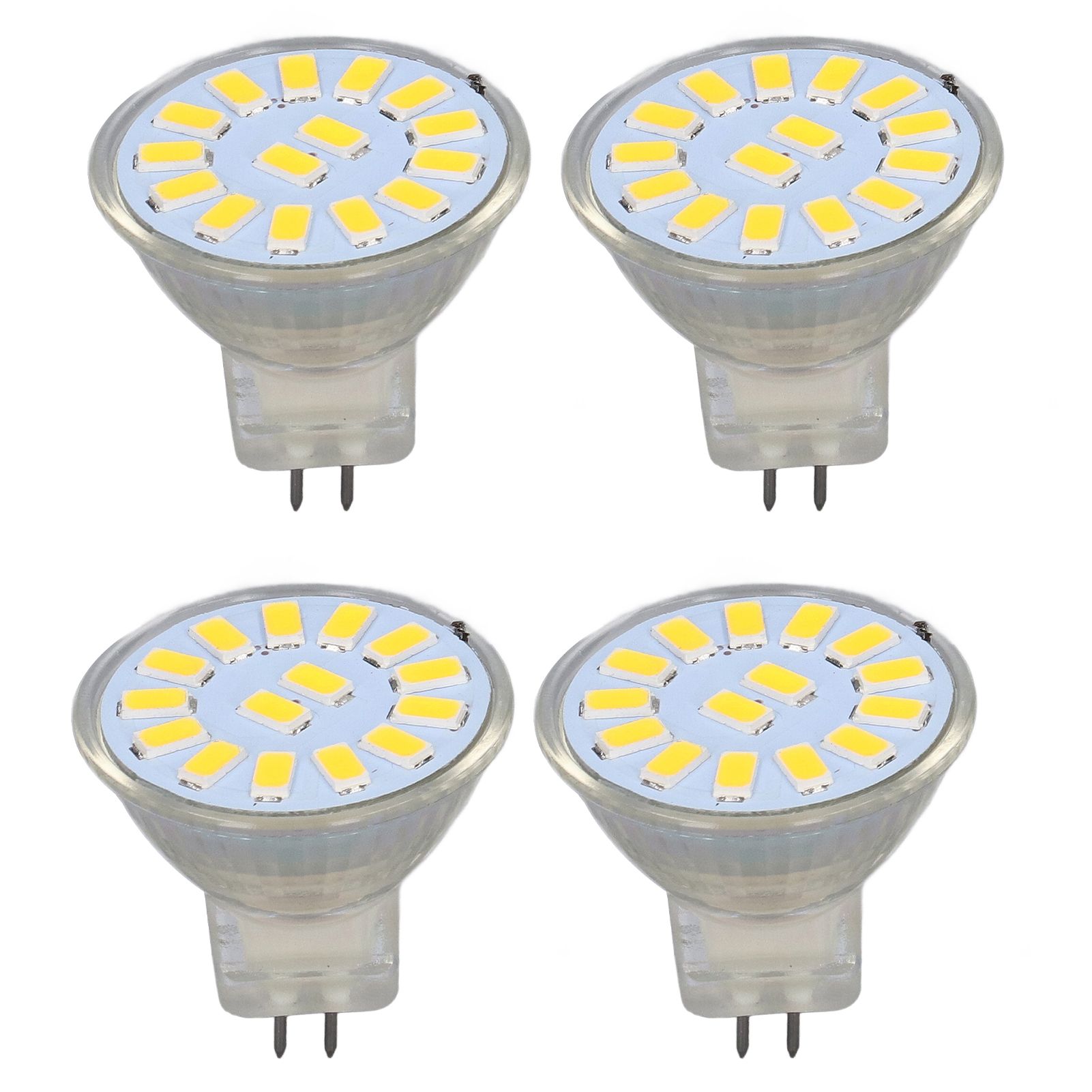 4PCS 15LED MR11 Light Bulb 5W 500LM Double Pin Base Landscape Spot Light Bulb for Living RoomWarm White โ image 3